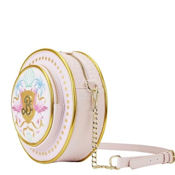 Loungefly Mattel Barbie Movie Logo Crossbody Purse - Picture 2 of 4